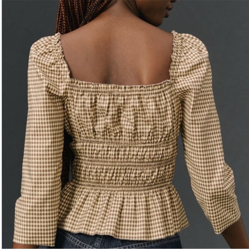 Reformation NEW Lauryn Top Gingham 10 - Picture 4 of 5